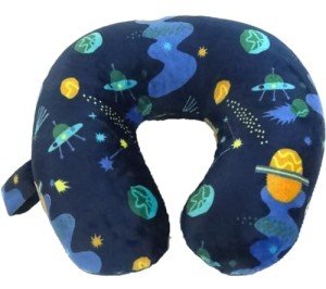 Kids Cozy Microfiber Neck Pillow for Travel
