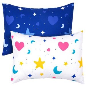 Toddler Pillowcases for Girls - 2 Pack