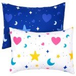 Toddler Pillowcases for Girls - 2 Pack