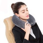 Memory Foam Neck Pillow for Travel & Home