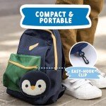 Penguin Travel Pillow Set with Eye Mask