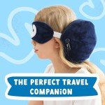 Penguin Travel Pillow Set with Eye Mask