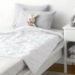 Soft Microfiber Toddler Pillowcase 2 Pack, Gray