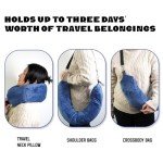 Stuffable Travel Pillow for Carry-On Essentials