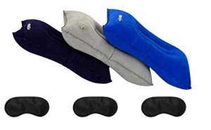Inflatable Travel Pillow Set for Comfort Anywhere