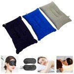 Inflatable Travel Pillow Set for Comfort Anywhere
