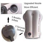 Travel Inflatable Pillow for Neck and Lumbar Support