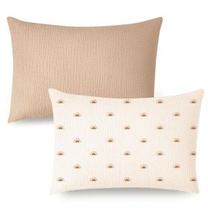 Soft Cotton Toddler Pillowcase Set - 2 Pack