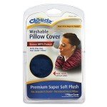 Blue Washable Neck Pillow Cover for Travel