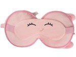 Pink Memory Foam Travel Neck Pillow for Comfort