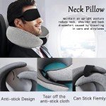 Travel Neck Pillow for Comfortable Trips (Grey)