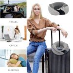 Travel Neck Pillow for Comfortable Trips (Grey)