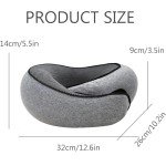 Travel Neck Pillow for Comfortable Trips (Grey)