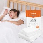 4 Pack Disposable Bed Sheets King Size