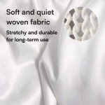 Set of 4 Soft Zipper Pillow Protectors