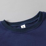 Vitalique Womens Sweatshirts Oversized Crew Neck Pullover Casual Hoodie Fleece 2024 Trendy Fall Outfits Clothes S Blue-pink