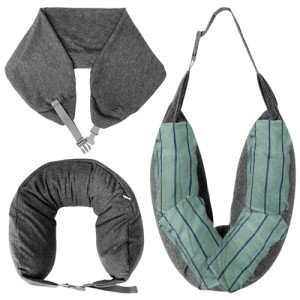 Travel Neck Pillow - Stuffable and Portable