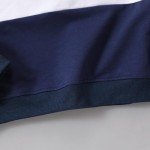 Vitalique Womens Sweatshirts Oversized Crew Neck Pullover Casual Hoodie Fleece 2024 Trendy Fall Outfits Clothes S Blue-pink