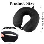 2 Pack Travel Neck Pillow Covers - Soft & Washable