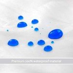 2 Pack Waterproof Toddler Travel Pillow Covers