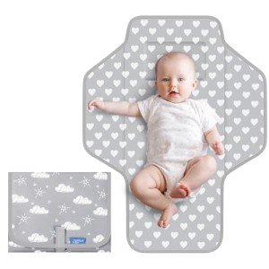 Compact Waterproof Baby Changing Pad Travel Mat