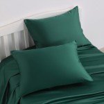 Silk Satin Toddler Pillowcases - 2 Pack, Dark Green