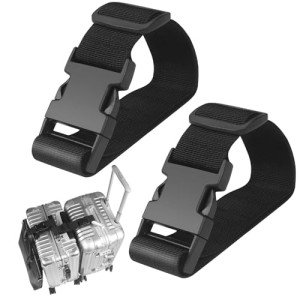 Adjustable 22-Inch Luggage Straps - 2 Pack