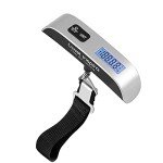 Portable Digital Luggage Scale for Travel - Silver
