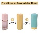 8 Pack Silicone Bottle Covers for Travel Essentials