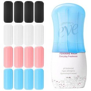 16 Silicone Bottle Covers - Travel Essentials Under $10