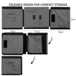 Travel Cup Holder for Suitcase Handles - Grey