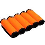 Neon Luggage Handle Wraps - 5 Pack