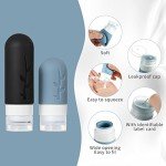 18-Pack TSA Approved Travel Toiletry Bottles