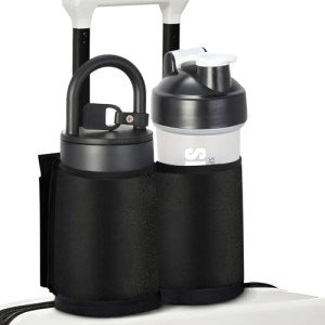 Hands-Free Luggage Cup Holder - Travel Accessory