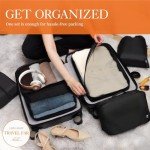 Packing Cubes Set - 6 Lightweight Organizers