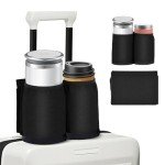 Hands-Free Luggage Cup Holder - Travel Accessory