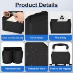 Hands-Free Luggage Cup Holder - Travel Accessory