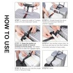 Adjustable Luggage Straps for Connecting Suitcases