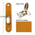 Travel Hat Clip for Bags - Black & Brown