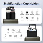 Hands-Free Luggage Cup Holder - Travel Accessory