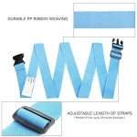 TSA Approved Luggage Straps - 4 Pack