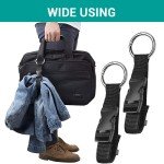 Adjustable Suitcase Belt with 2 Bag Straps