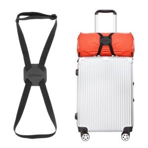 Luggage Bungee Straps for Easy Travel - Black