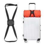 Luggage Bungee Straps for Easy Travel - Black