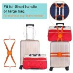 Luggage Bungee Straps for Easy Travel - Black