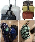 4-Pack Adjustable Luggage Straps for Easy Travel
