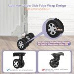 Set of 8 Silicone Luggage Wheel Covers