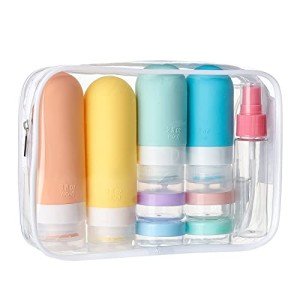 16 Pack Travel Bottles - TSA Approved Silicone
