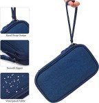 Navy Blue Electronic Organizer Bag for Travel