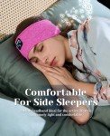 Perytong Headphones for Sleeping, Sleeping Headphones Music Sleep Headband, Ultra-Soft Headphones Headband for Side Sleepers, Sleeping